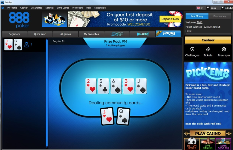 888poker launches 1