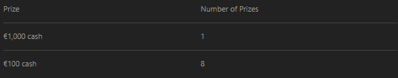 premium league gold prize