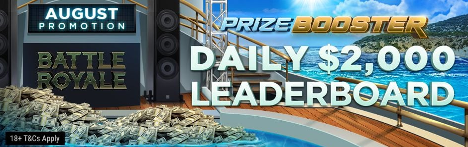 $2000 Daily Poker Leaderboards