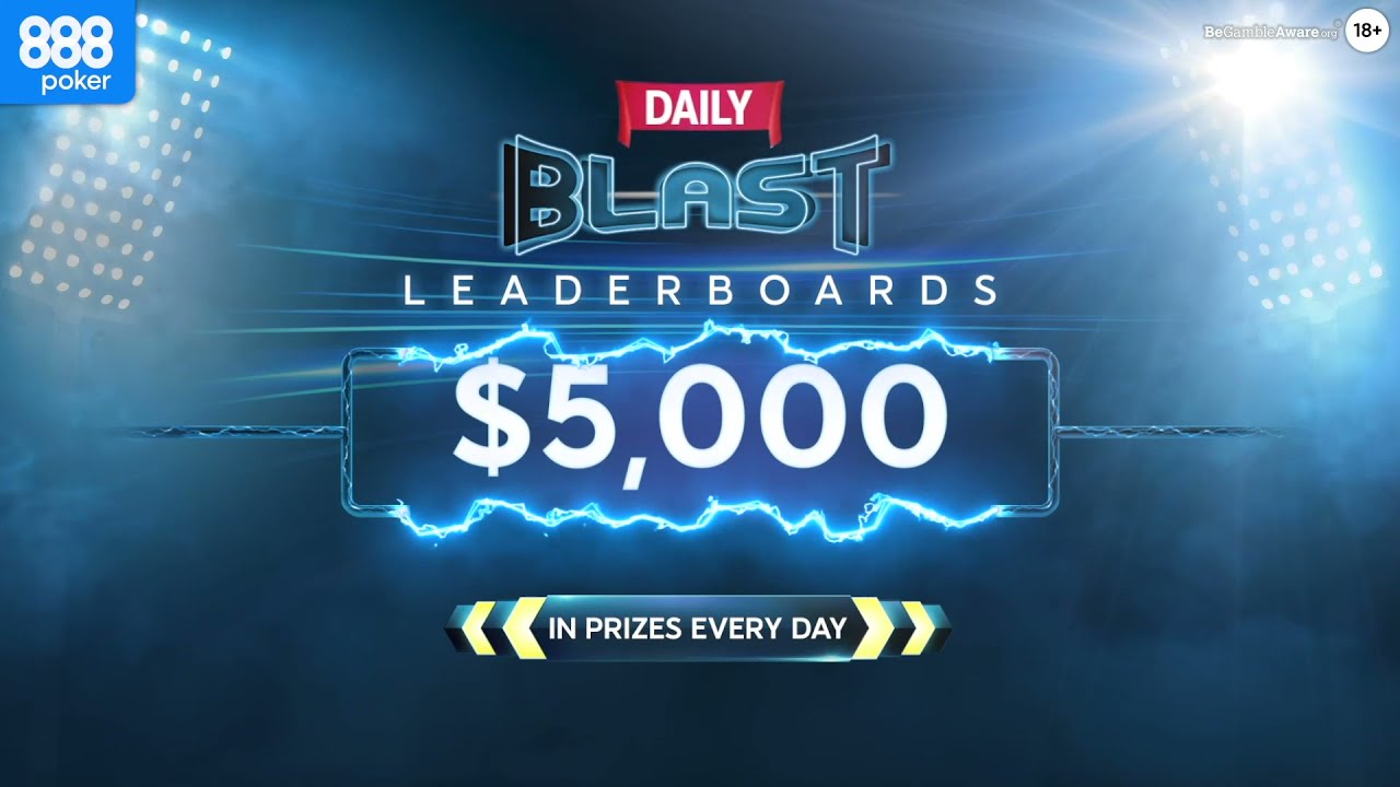 Daily Blast Poker Leaderboards 1