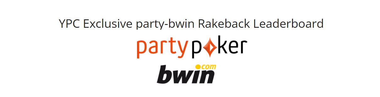 Rakeback Poker leaderboard