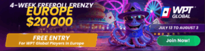 4-Week Freeroll Frenzy europe