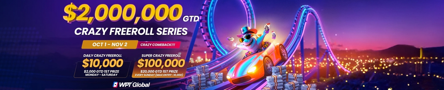 Crazy Freerolls Are Back