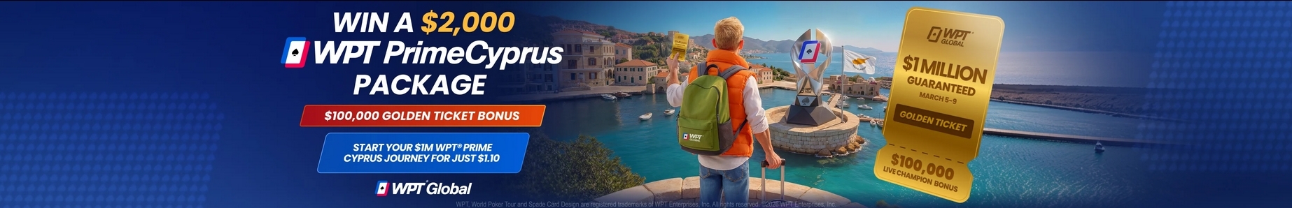 WPT Prime Cyprus Package